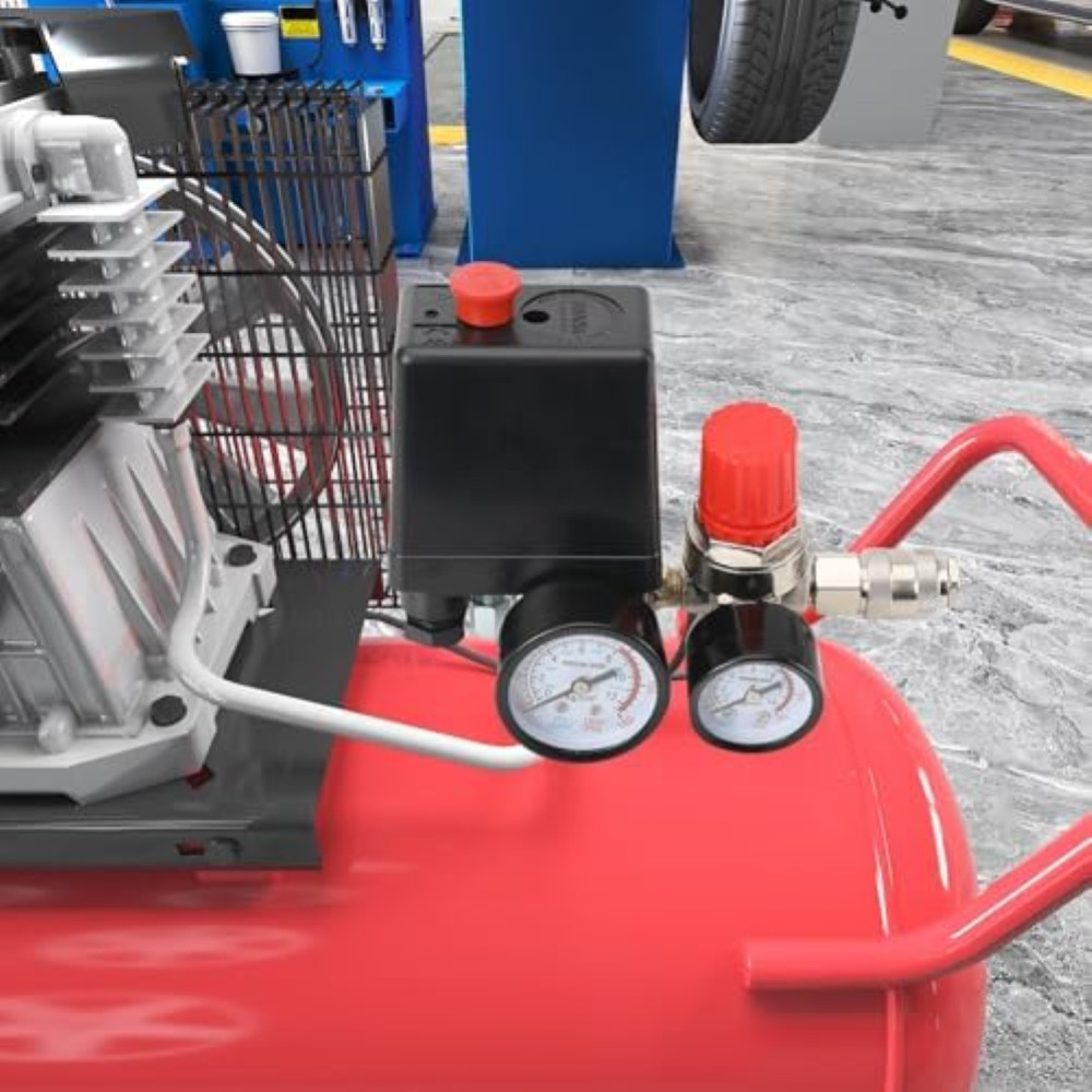 Gruppo Aria Compressa QAVODB 230V/20A - Regolatore con Doppia Uscita