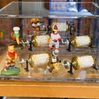 Disneyland Popcorn Wagon Mini Figure Complete Box Set  Country Bear  Tokyo Japan