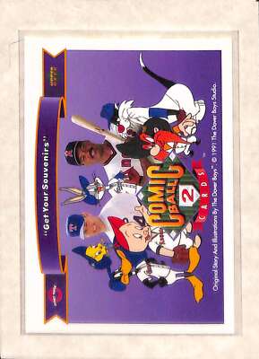 1991 Upper Deck Comic Ball 2 #172 Nolan Ryan Reggie Smith  NM