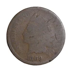 1869 FULL DATE Indian Head Cent Penny ABOUT GOOD