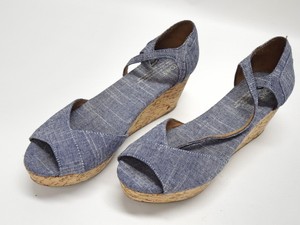 toms denim wedges