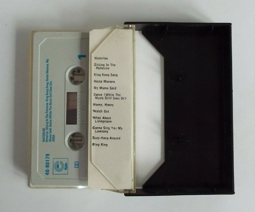 Abba Waterloo Cassette Tape Epic EPC 40-80179 - VG+ - Image 3 of 4