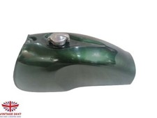 PASSEND FÜR RICKMAN METISSE MOTOCROSS MK III SCRAMBLER TRAIL GRÜN TANK + CAP