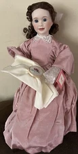 New VT Ashton Drake Galleries Porcelain Doll  “MEG” By Wendy Lawton, LE 2423-E