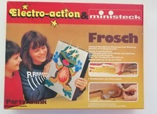 Prestofix Electro-action & ministeck - Frosch- Party-Bank -Neu  *
