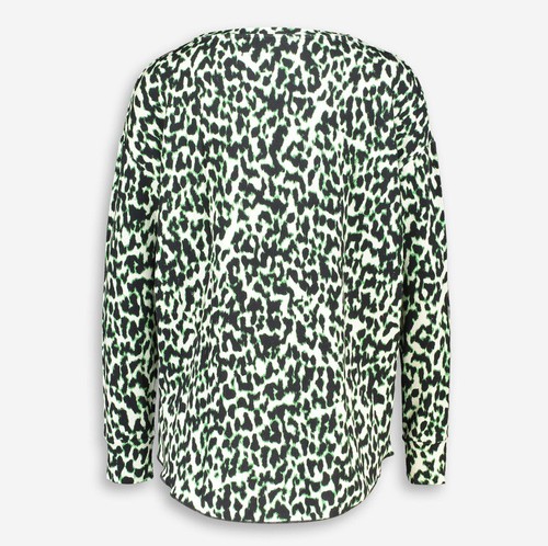 Majestic Filatures Ladies Leopard Print Lightweight Jumper Size 1- NWT - Picture 11 of 11