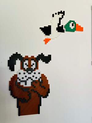 Duck Hunt: 2-piece wall art set - Dog & Duck