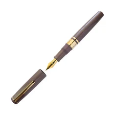 Esterbrook Model J Fountain Pen in Violet with Gold Trim - Custom Needle Point