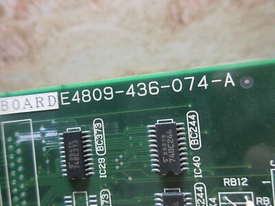 OKUMA CIRCUIT BOARD E4809-436-074-A 1911-2124-17-43 | eBay