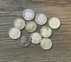 Lot of 10 Silver Roosevelt Dimes 90% Silver US Coins Junk Silver