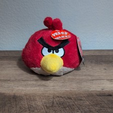 Angry Birds Red Bird 5  Plush Commonwealth 2010 - No Sound 