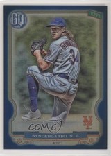 2020 Gypsy Queen Box Topper Chrome Indigo Refractor 20/150 Noah Syndergaard sy5