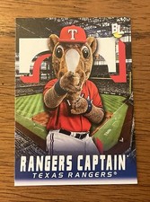 2023 Topps Big League MLB Insert #M-20 Rangers Captain Mascots NM