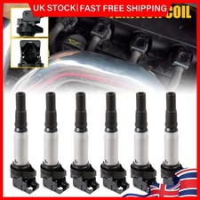 6x For BMW Ignition Coils with Spark Plug Connector Newest Version 12138657273