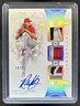 2025 Panini Flawless Rhett Lowder Mastercraft Signatures Patch RC Auto #/25 Reds