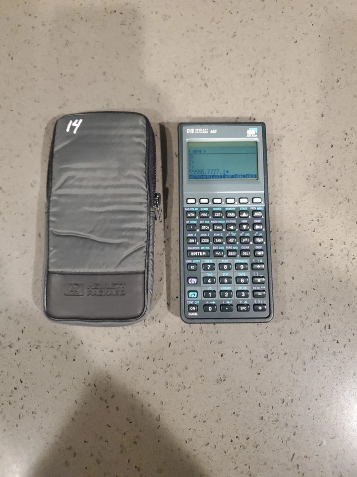 Calculadora gráfica Hewlett Pacard HP 48g 32k RAM PROBADA funcionando! Foto 3 de 4