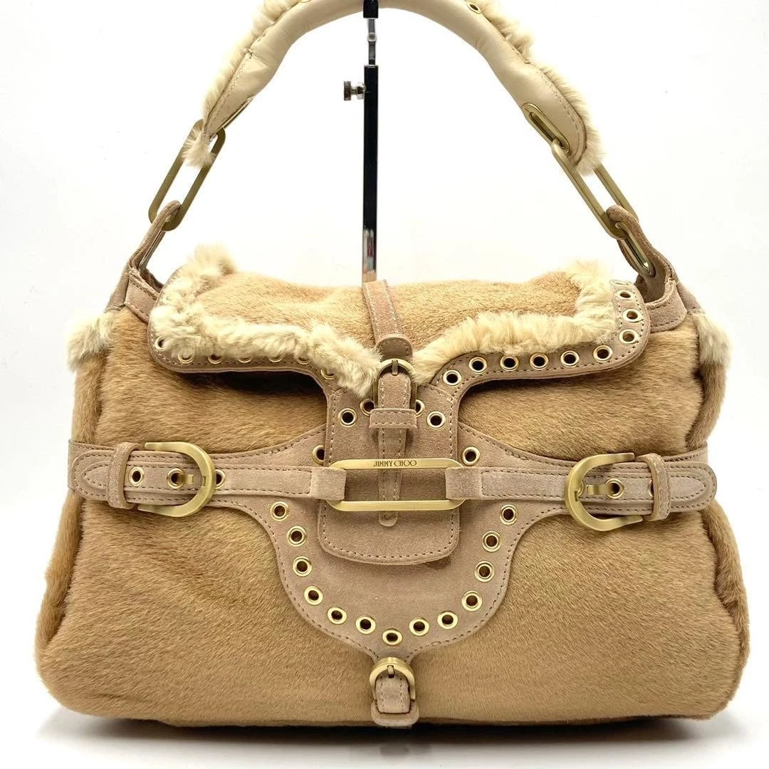 【美品のみ】 旧裏 まとめ売り Only beautiful items 25+ Jimmy Choo Fur Exterior Bags & Handbags for Women for sale