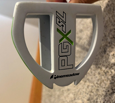 Pinemeadow PGX SL Mallet Putter Right-Handed, White/Green/Black