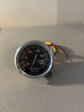 Blitz Blm Carbon Face Coolant Temp Gauge Meter Jdm 60mm