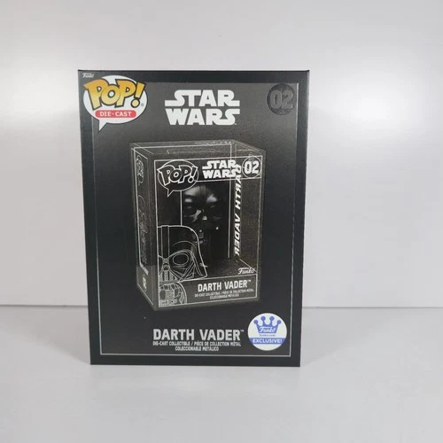 Funko Pop! Star Wars: Darth Vader Die-Cast Figure #02 Exclusive