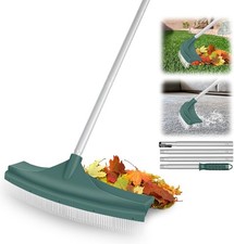 ORIENTOOLS Artificial Grass Brush, Curved Turf Rake Lawn green 