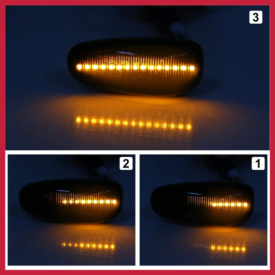 1 Pair Side Marker Light NO.A21080921/A21080421 for Mercedes-Benz CLK 320 - Image 4 of 4