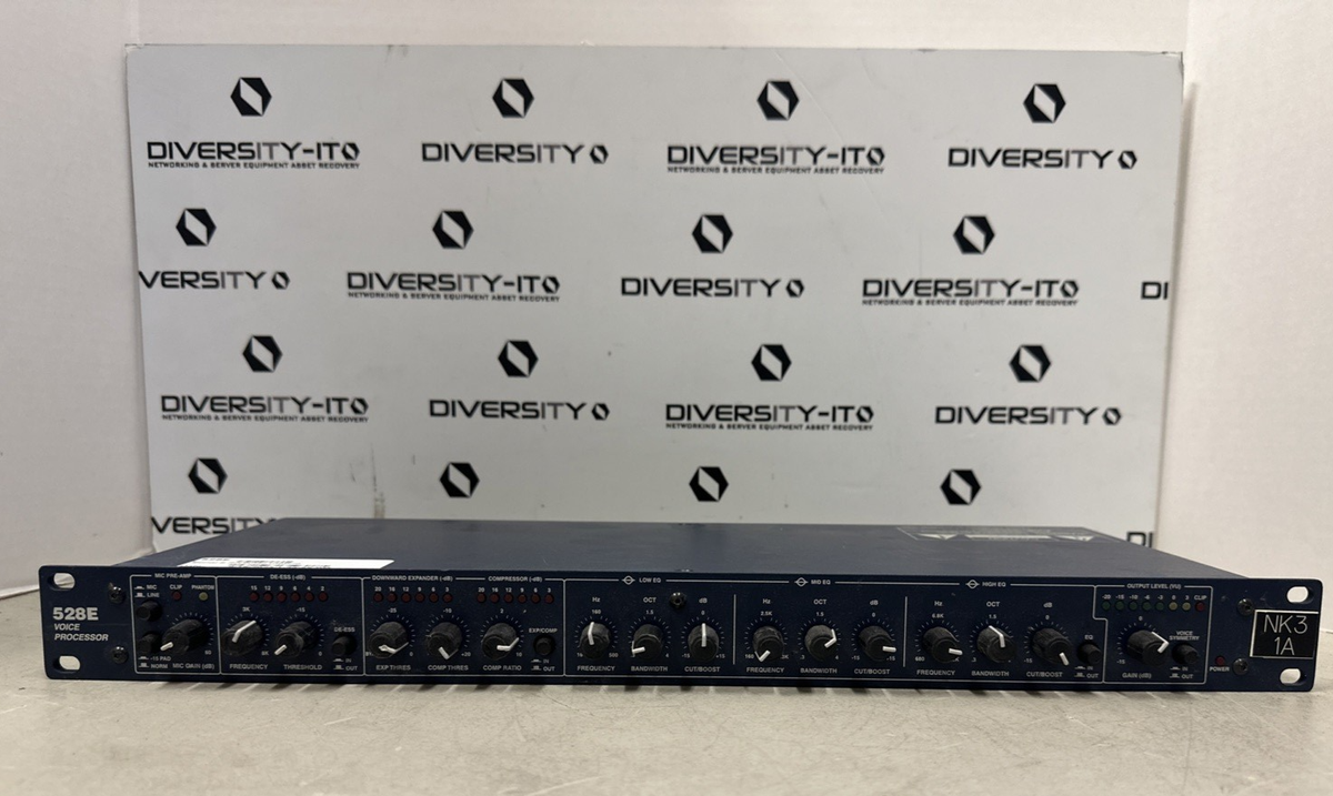 Symetrix 528E Voice Processor Rack Mount Mic Preamp EQ | eBay