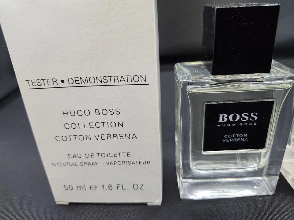 ДВЕ НОВЫЕ ТУАЛЕТНЫЕ ВОДЫ HUGO BOSS COLLECTION ШЕРСТЬ МУСКУС И ХЛОПОК ВЕРБАНА (ТЕСТЕРЫ) 1,6 УНЦИИ - Изображение 4 из 4
