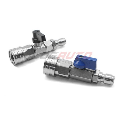 #ad #ad 1 4quot; 3 8quot; High Pressure Washer Ball Valve Nozzle Quick Connect Stainless Steel $19.99