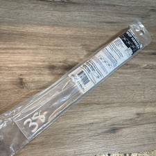 E.L. Mustee & Sons 65.600 Acero Inoxidable Fregona Colgador 24" x 3" Cromo Plateado