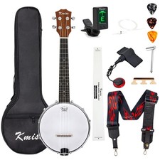 Sapele Banjolele Kit with Gig Bag Tuner