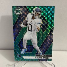 Calvin Ridley Green Mosaic Prizm 2025 Panini Mosaic #216 Tennessee Titans