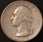 1932 WASHINGTON QUARTER | FRESH FROM AN ORIGINAL COLLECTION | LOT BB-740