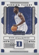 2020-21 Panini Contenders Draft Picks Winning Tickets Zion Williamson #1 0f6