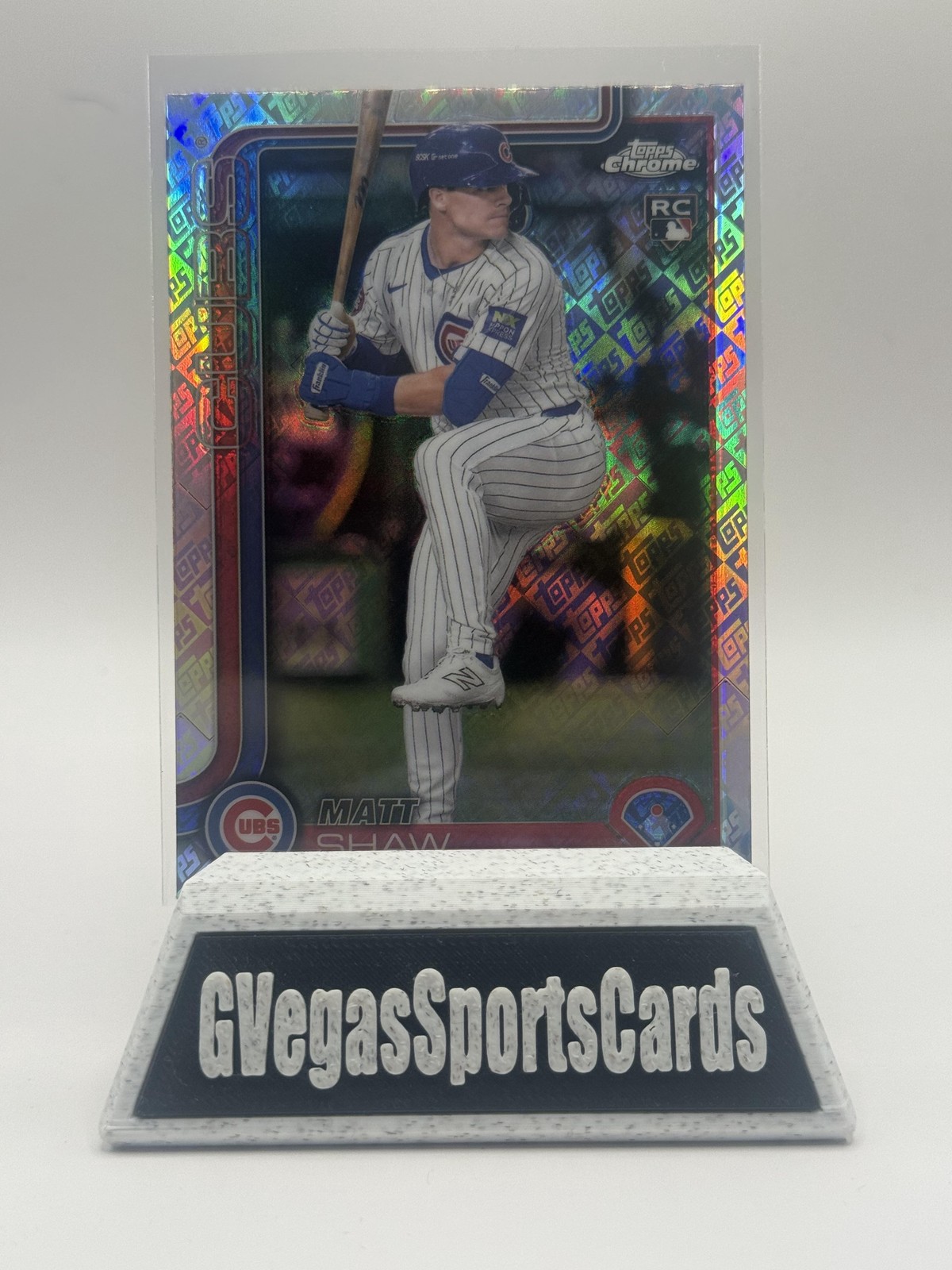 2025 Topps Chrome Logofractor Edition #219 Matt Shaw