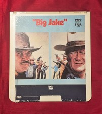 "Big Jake" CED Video Disc Movie Film Western John Wayne Boone 1971