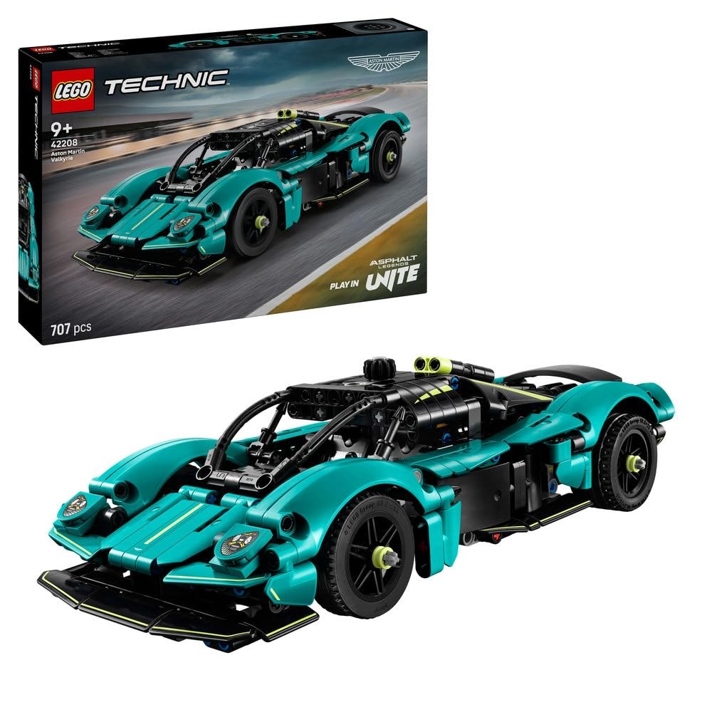 LEGO Technic Aston Martin Valkyrie Buildable Car Model Kit Vehicle Toy for Kids 19790₽