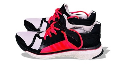 ADIDAS BY STELLA MCCARTNEY Energy Boost in Chalk White & Shock Pink 