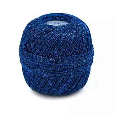 GRÜNDL GARN GLITTER 25 g BLAU GLITZERGARN 100g/13,96 