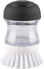 Soap Dispensing Dish Scrub Brush Palm