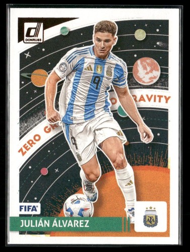 2024-25 Donruss #4 Julian Alvarez Zero Gravity Argentina