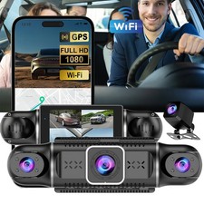 4Channel Car Dvr GPS 1080P Video Recorder WiFi APP dashcam 24h Parking Monitor