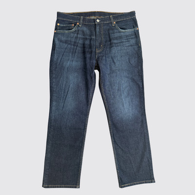 Levi's 511 Slim Fit Jeans Men 36x29 Dark Blue Navy Flex Stretch 04511-4535