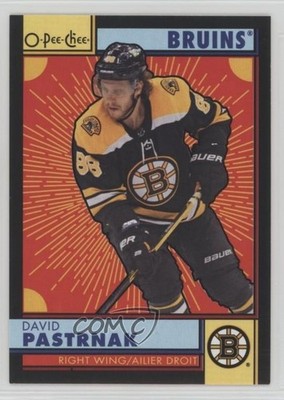 2022-23 O-Pee-Chee Retro Black Border 90/100 David Pastrnak #7 1e15