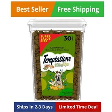 Cat Treats, Classic Crunchy and Soft Cat Treats, Catnip Fever Flavor, Catnip ...
