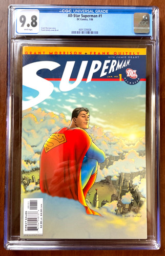 All-Star Superman #1 CGC 9.8 KEY, 1st Issue SM Legacy Grant Morrison, James Gunn