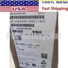 New Siemens 6SE6440-2AB21-1BA1 MICROMASTER440 without filter 6SE6 440-2AB21-1BA1