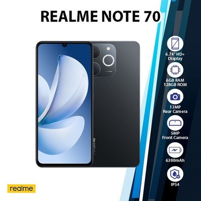 【新品未使用品】realme Note 70T BLACK 本体　SIMフリー s-l400.jpg
