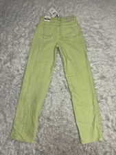 Zara Hi Rise Straight Women s Jeans Sz 2 New With Tags Measurements Pics