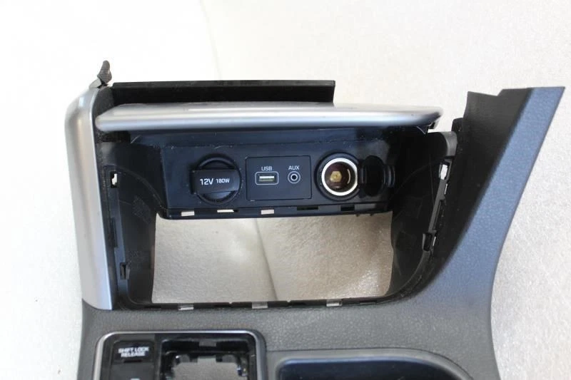 2015 2016 2017 HYUNDAI SONATA SHIFTER BEZEL CONSOLE TRIM CUP HOLDER 84605-C24001 - Image 2 of 4